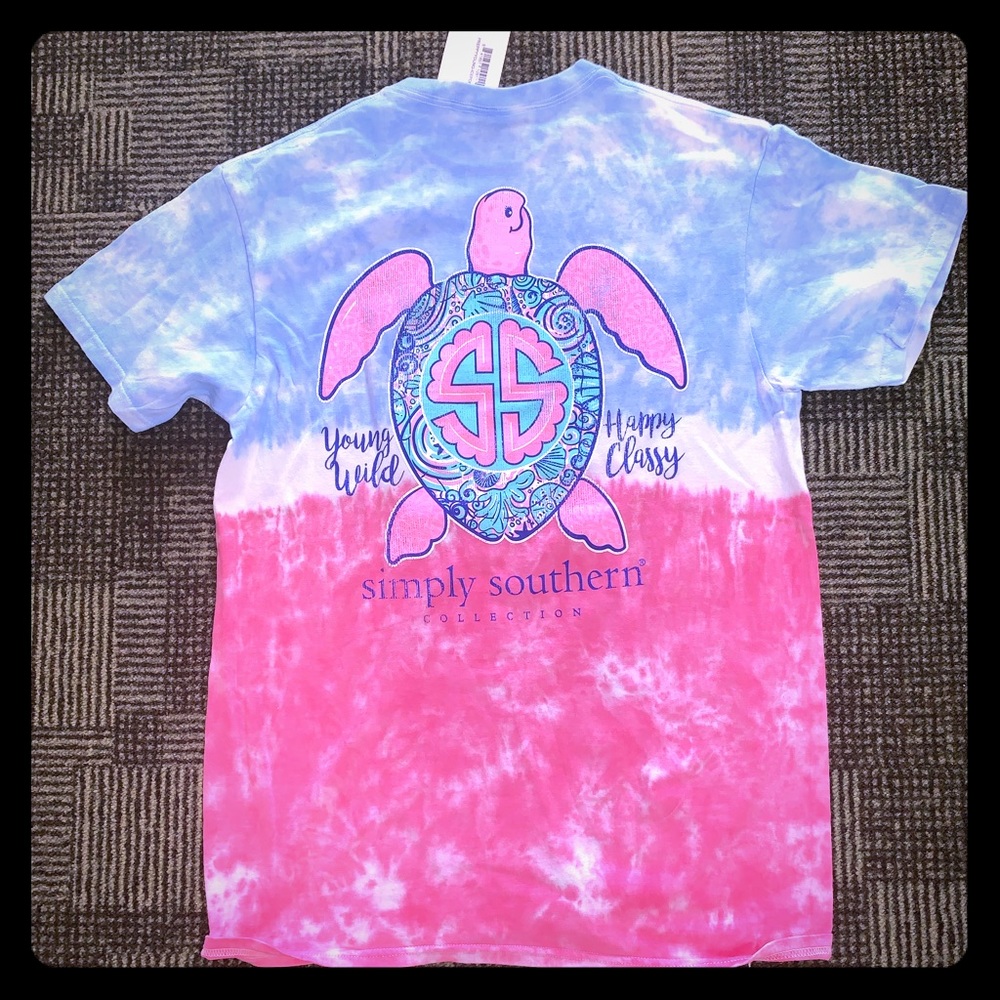 SIMPLY SOUTHERN 2019 design Tie dye T-shirt